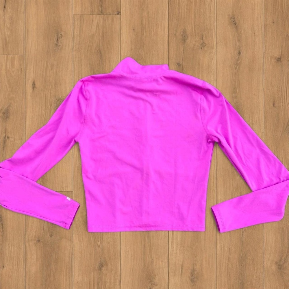 Victoria's Secret PINK Hot Pink Full Zip Athletic Jacket Women's Small - Picture 3 of 4